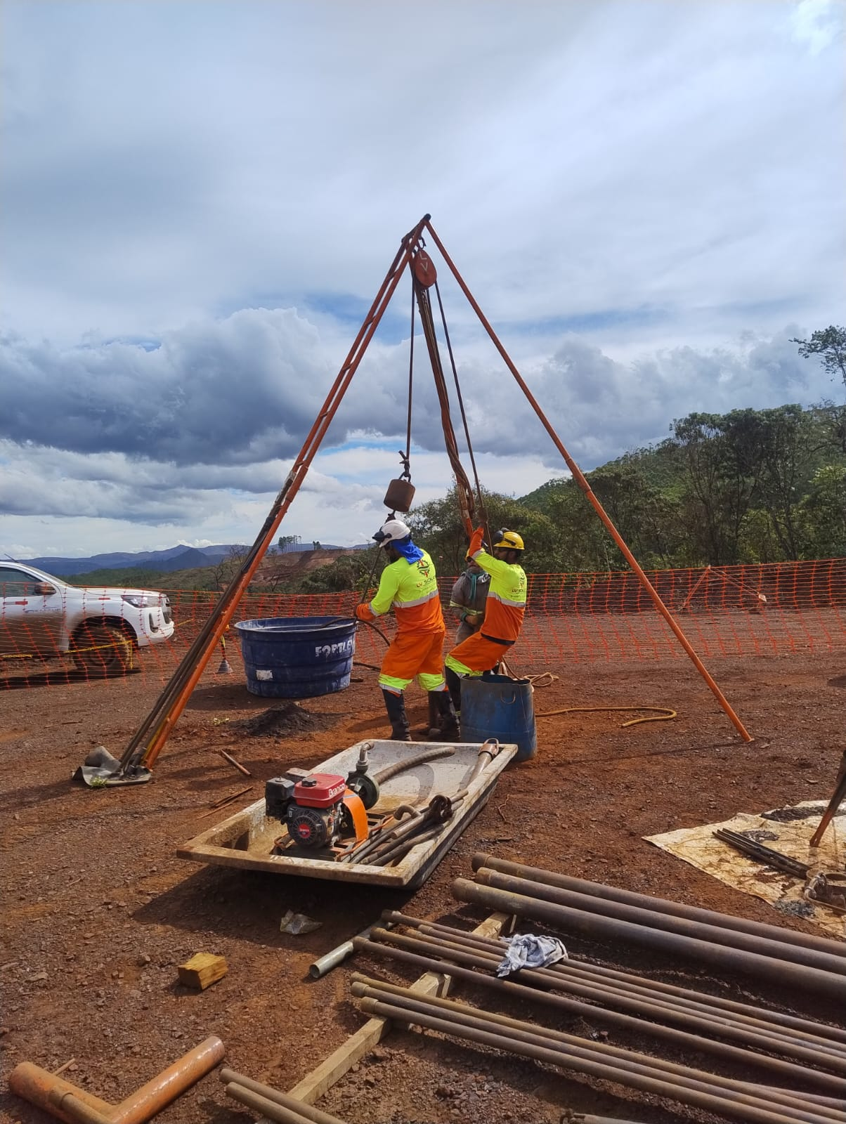 Projeto de sondagem geotécnica executado para Gerdau